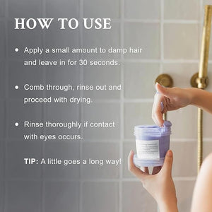 Davines LOVE Smoothing Instant Mask Anti-Frizz Action for Sleek and Smooth Results 1 Count 8.45 fl. oz.