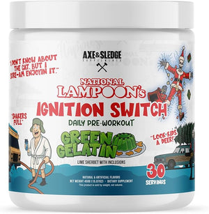 Axe &amp Sledge Ignition Switch preworkout | Green Gelatin