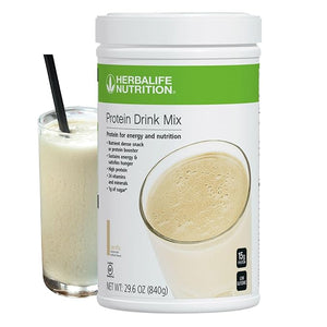 Herbalife HERBALIFE Protein Drink Mix: Vanilla flavor 840g Nutrient Dense Healthy Snack Protein