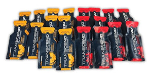 Transcend 15g Glucose Gel Raises Blood Sugar Fast - Orange &amp Strawberry Assortment (20)