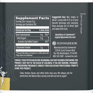 L-Glutamine Powder Glutamine Supplement Support Muscle Recovery Gut Health Support Reduce Soreness Amino Acids Boost Protein Synthesis Accelerates Recovery Post-Workout 100 Servings Unflavored