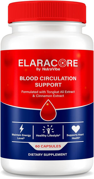 Elaracore - Official Formula for Balance and Stable Levels, Premium Formula to Support Healthy Circulation &amp; Maintain Overall Health with Natural Ingredients, Elara Core Reviews (60 Capsules)