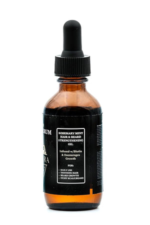 Alpha Aura Rosemary Oil for Hair Growth Hair Strengthening Treatment Serum for All Hair Types 2 Ounce