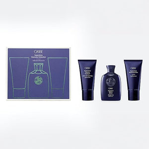 Oribe Supershine Discovery Set | Travel-Size Haircare Set with Supershine Hydrating Shampoo Conditioner and Moisturizing Cream