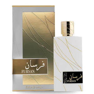 Khadlaj Fursan White Eau de Parfum Spray for Women 3.4 Ounce