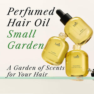 LADOR Perfumed Hair Oil Set Hinoki Osmanthus La Pitta Fragrances Nourishing Treatment for Frizz Control Volume Enhancement 3 x 1 Fl Oz