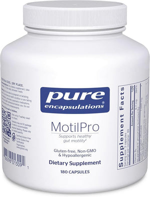 Pure Encapsulations MotilPro | Hypoallergenic Dietary Supplement to Promote Healthy Gut Motility* | 180 Capsules