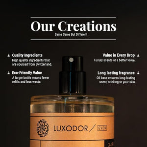 Ghaith Eau de Parfum (100ml) Inspired by LV Ombre Nomade With 10ml Roll On Oil, For Women &amp; Men Fragrance Dupes