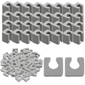 600 Pcs Toe Separators for Women Pedicure Soft Foam Finger Divider Spacer Set Nail Polish Art Painting Pedicure Supplies Suitable for Spa Salon Beauty Foot Therapy Gray