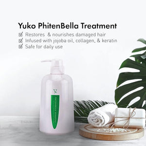 (Yuko PhitenBella Management for Damaged Hair - Hair Care Product w/ Jojoba Oil &amp Keratin 24.7 Ounces)