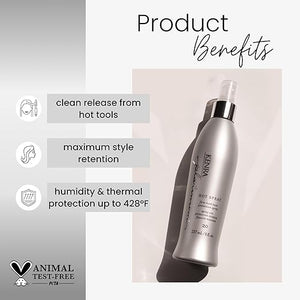 Platinum Hot Spray 20 | Heat Protection Styler | Long-Lasting Firm Hold | Adds Vibrant Shine | Humidity &amp Thermal Protection | Clean Release From Heated Tools | All Hair Types