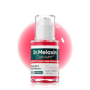 Dr.Melaxin Cemenrete Cyano Pink Spicule Serum with Calcium korean skin care pore tightening refines spicule microneedling serum 1.01 fl. oz.