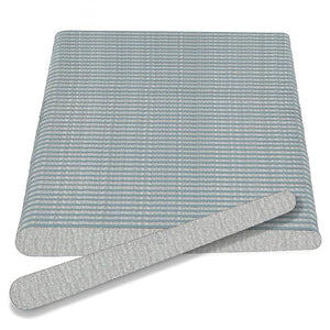 Flowery Disposable High-Speed Shiner Dual-Grit 100/180 Nail Files Individually Wrapped Single-Use 100 ct