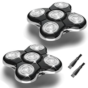 2Pack Shaver Replacement Head Compatible with Remington Balder Pro Head Shaver ModelSPR-XR7000,with 2 Sweeping Brush
