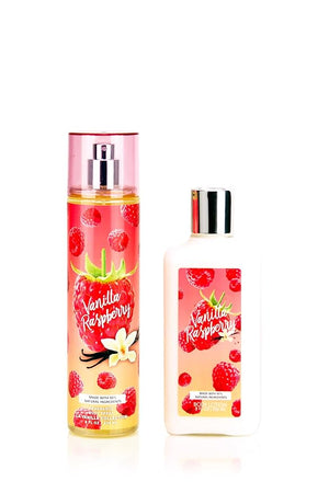 Vanilla Raspberry Set | Body Mist and Body Lotion