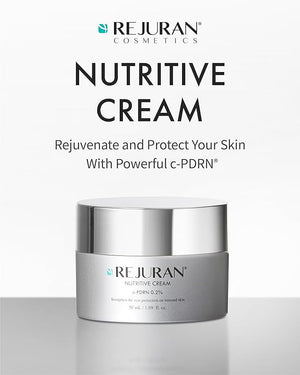 REJURAN¢ç Nutritive Cream c-PDRN¢ç ? Salmon DNA Facial Moisturizer for Nourishing Deep Hydrating. Achieve Radiant Youthful Glass Skin. Korean Skincare Clinically Developed (1.69 fl oz)