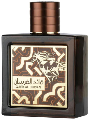 Lattafa Qaed Al Fursan Untamed - Sweet Warm &amp Spicy Amber Aromatic - Eau De Parfum Long-Lasting Fragrance for Unisex 3.04 Ounce / 90ml