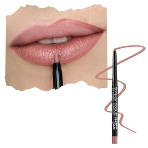 Runway Rogue Designer Liner Lip Pencil, Matte Light Sandy-Beige Lip Liner Pencil and Lip Liner Sharpener, ¡®Spotlight¡¯