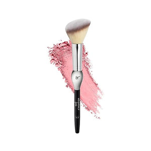 IT Cosmetics Heavenly Luxe French Boutique Blush Brush #4 - Angled Blush Brush for Cheeks - Liquid &amp; Powder Blush Brush - Makeup Brush With Award-Winning Heavenly Luxe Hair