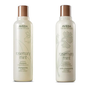 Aveda Rosemary Mint Purifying Shampoo &amp; Conditioner Gift Set | Clarifying Shampoo | Lightweight Conditioner | Normal to Oily Hair | Fine to Medium Hair Types | Includes 2 Full Size Products