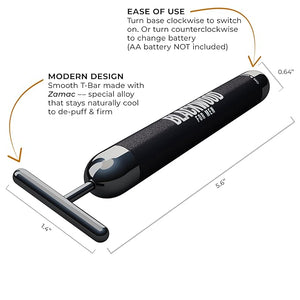 Blackwood For Men Eye and Facial Massager - Face Sculpting Tool for Men-Fights Puffy Eyes, Dark Circles, &amp; Crow's Feet- Self Care Gifts Face Massager Facial Tools-Gua Sha &amp; Jade Roller Alterna