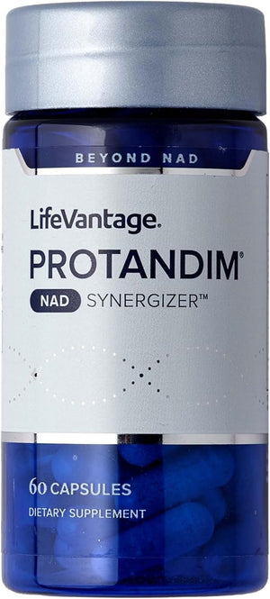 LifeVantage Protandim NAD Synergizer NAD Supplement for Energy Mood Healthy Aging Support Sirtuin Activation Cellular Energy &amp Vascular Support Remove Cellular Waste 60 Capsules