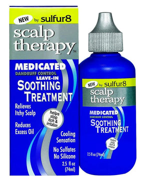 Sulfur-8 Scalp Therapy Soothing Treatment 2.5 Fl Oz (Pack of 3)