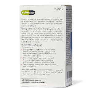 L'OREAL TECHNIQUE ColorZap Hair Color Remover - Leaves Hair Ready For Immediate Recoloring Ideal For All Color Corrections