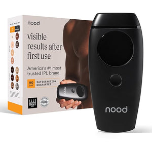 NEW Flasher 2.0 by Nood IPL Laser Hair Removal Device for Men and Women Pain-free and Permanent Results Safe for Whole Body Treatment - Matte Black