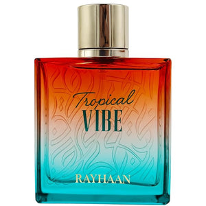 Rayhaan Tropical Vibe ? Fruity Floral Fresh Woody ? Eau de Parfum Spray Long-Lasting Fragrance for Everyone 3.4 Ounce / 100 ml