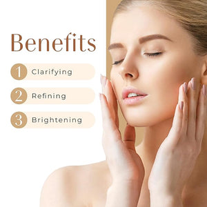 Satin and Silk Exfoliating Cleanser 1.76 oz Hydrating Facial Cleanser for Women and MenFacial Skin Care Product with Bamboo Beads Exfoliating Face Wash for Women and Men