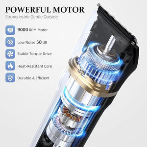 5-in-1 Bikini Trimmer for Women, IPX7 Waterproof Electric Razors Shaver, Cordless Body Hair Trimmer, Facial &amp; Pubic Hair Removal, Ceramic Blade (Black)