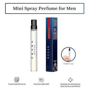 Prada Luna Rossa Ocean EDT For Men (0.33 Fl Oz)