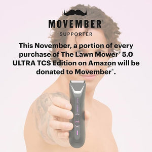 MANSCAPED¢ç The Lawn Mower¢ç 5.0 Ultra TCS Special Edition Men's Groin &amp; Body Hair Trimmer ? Dual-Head SkinSafe¢ç Trimmer &amp; Foil Blades, Waterproof Wet/Dry Groomer, USB-C Rechargeable with Travel