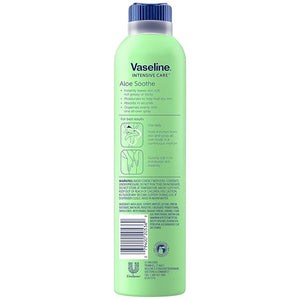 Vaseline Aloe Soothe Spray 2-Pack ? Non-Greasy, Fast-Absorbing All-Over Soothing Moisturizer for Dry Skin, 6.5 Oz Ea