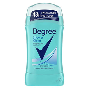 Degree Women Anti-Perspirant and Deodorant Invisible Solid Shower Clean 1.6 oz (Pack of 7)