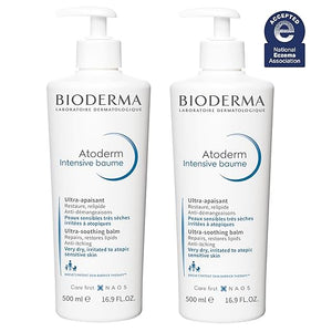 Bioderma Atoderm Intensive Balm Hydrating Balm for Dry to Atopic Sensitive Skin Face &amp Body Moisturizer with Ultra Soothing Anti-Itching Formula Fragrance-Free Non-Greasy &amp Non-Sticky for
