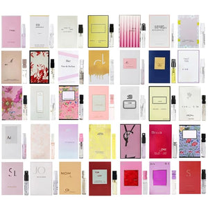 Perfume Samples for Women Designer Fragrance Samplers Set High End Womens Perfume Sampler Sets 20 Random Piece Travel Size Women's Fragrance Set Gift Vials Collection
