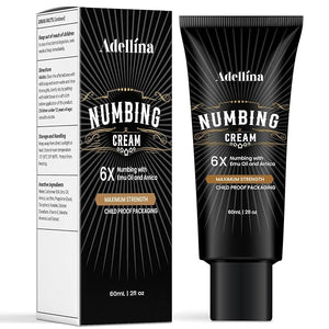 Numbing Cream Maximum Strength: Long Lasting Extra Soothing with Arnica and Emu Oil 2OZ/ 60G