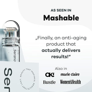 Seranova Micro Infusion for Skin Care Facial Moisturizing Essence Serum Smooth Skin Facial Serum for All Skin Types 1-Month Supply