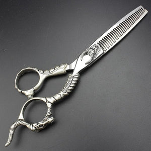 6-inch hair clippers, hair clipper set with handle pattern, noble resin hair clippers, stainless steel scissors