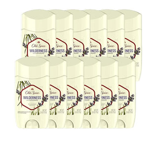 Old Spice Antiperspirant Deodorant for Men Wilderness With Lavender Inspired By Nature Invisible Solid 2.6 Ounce (Pack of 12)