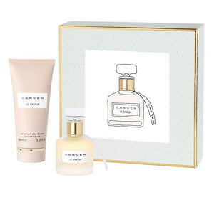 Carven LE PARFUM EAU DE PARFUM SPRAY 1.7 OZ &amp BODY MILK 3.3 OZ