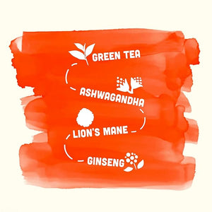 Vive Organic Energy Shot + Immune Support Immune Defense with Ashwagandha Green Tea &amp Caffeine Gluten Free Vegan Energy and Focus 2 Fl Oz (Pack of 12)