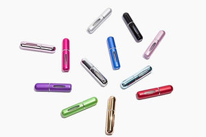 STEEN Portable Travel Perfume/Cologne Atomizer Set of 4