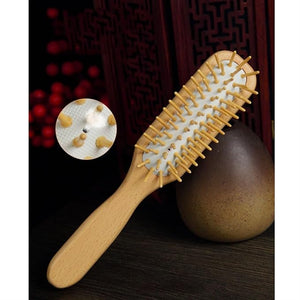 NALoRa Hair Brushes Hair Combs Women Wood Massage Hairbrush Scalp Massagers Hair Care Massage Tools Air Cushion Hair Combs