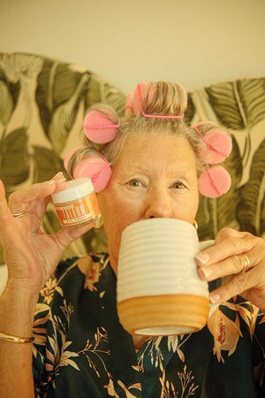 Coffee Infused Under Eye Cream - All Natural Beef Tallow and Caffeine Eye Cream with Jojoba Oil &amp Vitamin E - Nothing Artificial USA Made