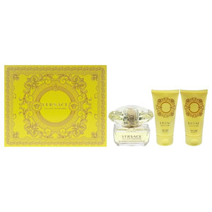 Versace Yellow Diamond 3 Piece Gift Set for Women packaging may vary