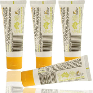 Jack N' Jill Natural Toothpaste for Baby and Infants - Fluoride Free Training Toothpaste 40% Xylitol BPA Free - Banana 1.76 oz (Pack of 4)