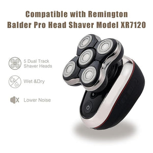 2pack Head Shaver Replacement Blades Compatible with Remington Balder Pro Head Shaver Model XR7120Precision Electric Shaving for Bald Men. (No't Compatible with XR7000)